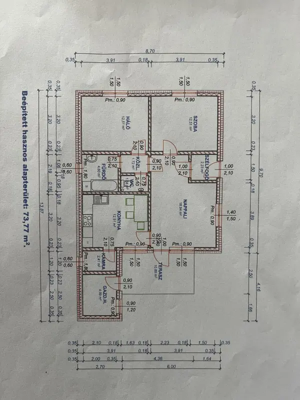 Eladó Építési telek, Dunaföldvár 988 m² 7.5 M Ft