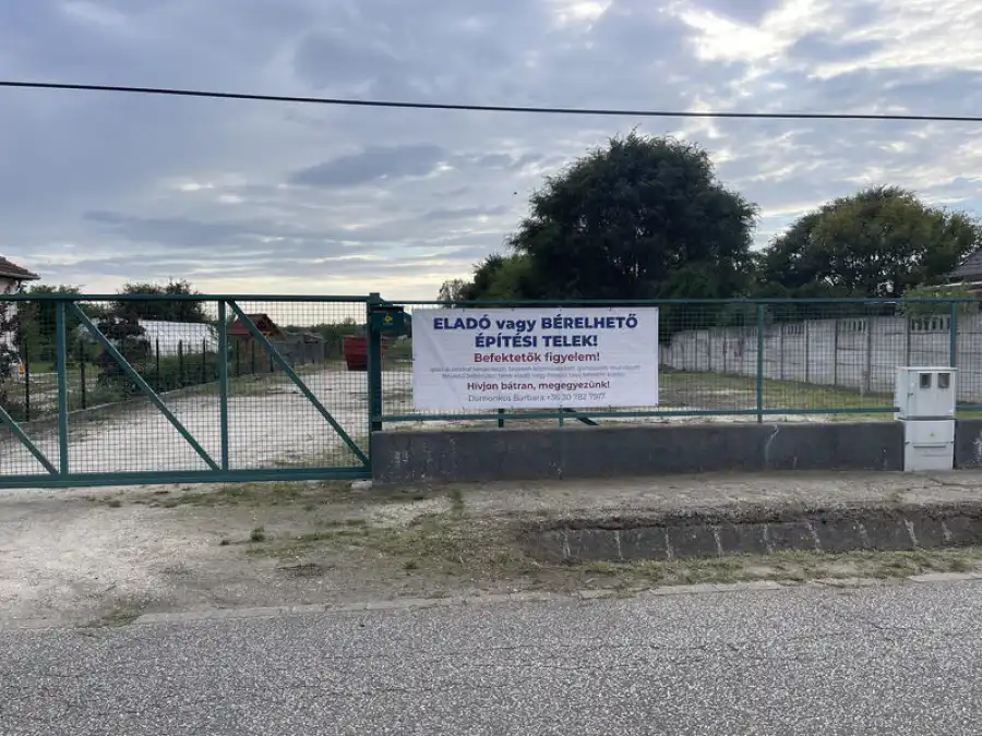 eladó  Építési telek, Hernád