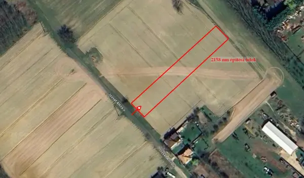 Eladó Építési telek, Kisbér 2158 m² 4.9 M Ft