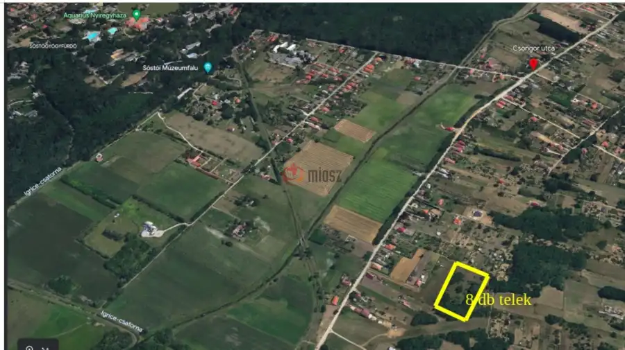eladó  Építési telek, Nyíregyháza