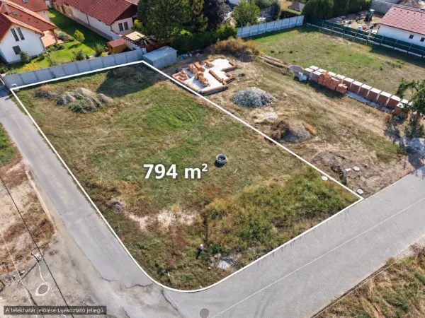 Eladó Építési telek, Tata 794 m² 44.99 M Ft