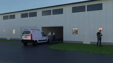 eladó ipari ingatlan, Nagytarcsa