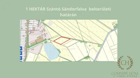 eladó telek, Sándorfalva