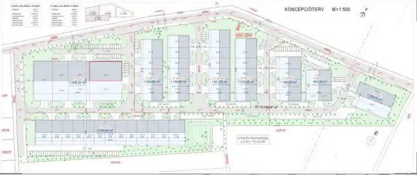 Eladó új építésű ipari ingatlan, Alsónémedi 801 m² 282.45 M Ft