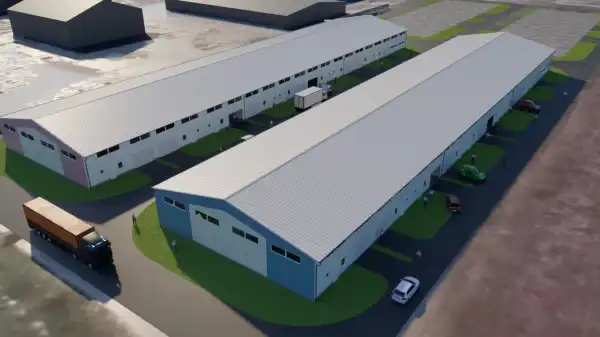 Eladó újszerű raktár, Nagytarcsa 128 m² 51.2 M Ft + Áfa