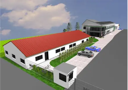 Kiadó új építésű csarnok, Martonvásár 273 m² 698 E Ft/hó + Áfa